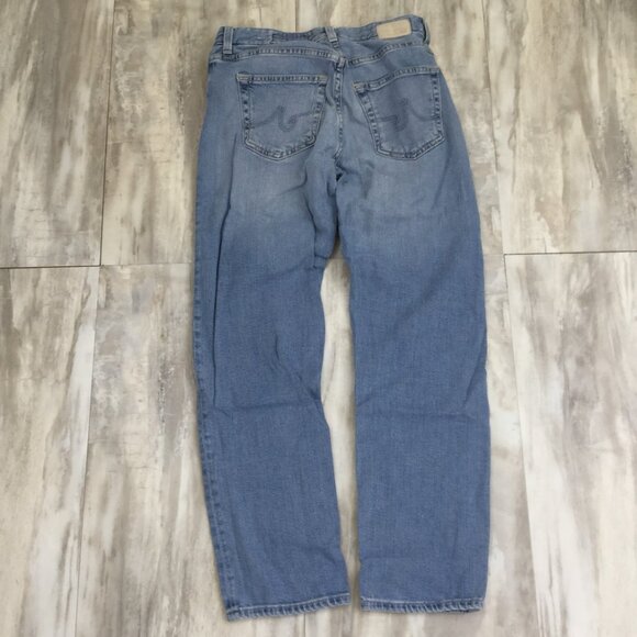 AG Anthropologie Ex-Boyfriend Slouch Slim Jean 25 - Picture 8 of 9